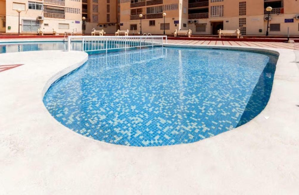 Apartamento Primera Linea De La Playa De Gandia Bagian luar foto